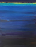 Abyss, original acrylic painting by Ella Jangl, final piece of the Series of Seven