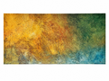 Veins of the Earth, original acrylic painting by Ella Jangl of clouds over Costa Rica